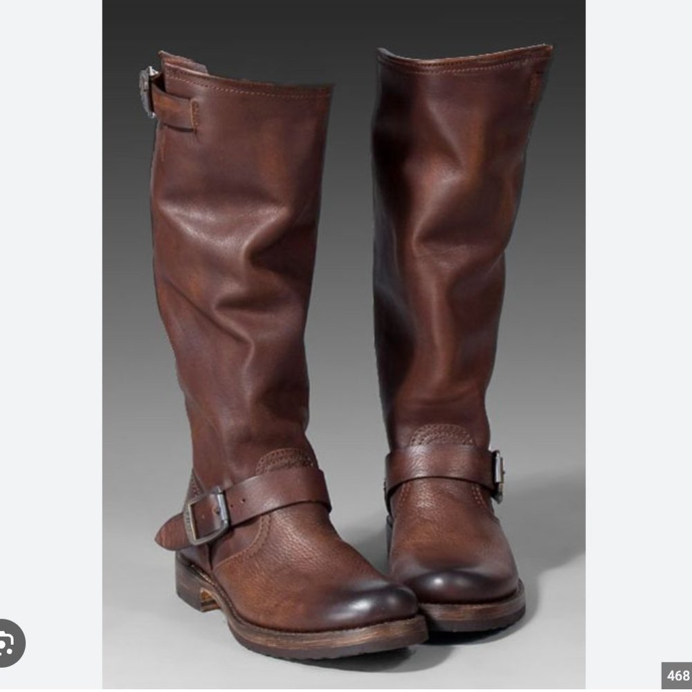 Frye veronica slouch boots NWT
